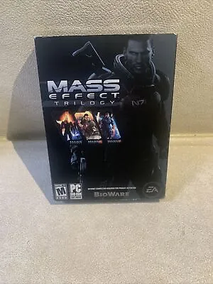Mass Effect Trilogy PC DVD-ROM Software 2012 The Complete Mass Effect Saga • $17.50