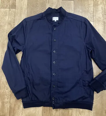 £18.99 • Buy Gant Rugger Men’s Navy Blue Lightweight Button Up Basic Jacket Small 111