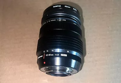 Olympus M.Zuiko Digital ED 12-40mm F2.8 Pro Lens - Excellent Condition • $374.99