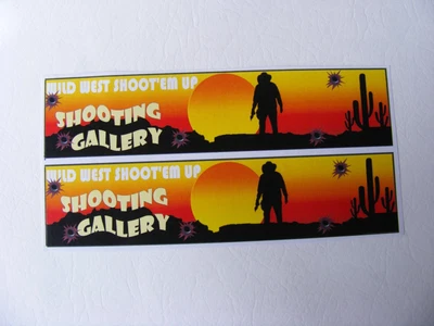 £1.75 • Buy Fun Fair Shooting Gallery Truck Conversion Stickers (type 1)