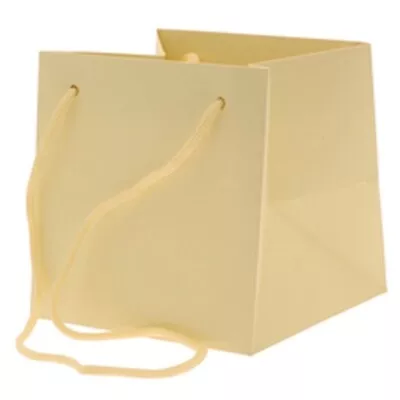 Small Ivory Hand Tie Bag • £6.49