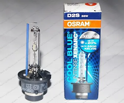 66240CBI D2S Osram Xenarc Xenon Bulbs 5500k +20% More Light • $35