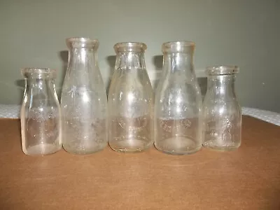 Vintage Lot Of 5 Milk Bottles Buffalo Ny • $30