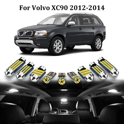 20X White Interior Dome LED Lights Package Kit For Volvo XC90 2012-2014 +TOOL • $20.69