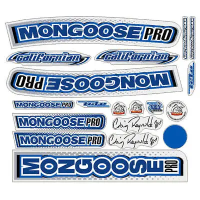 2000 Mongoose - Californian - Decal Set • $56.95