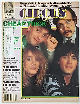 Circus Magazine November 1979 Cheap Trick Bette Midler AC/DC Rocky Horror VTG • $18.28