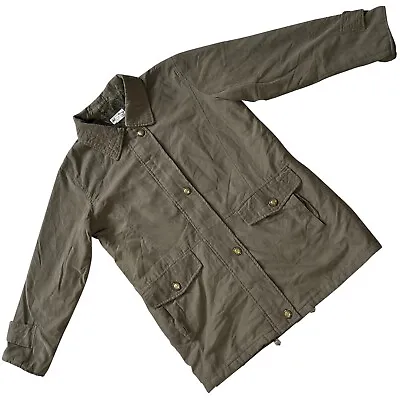 Gabriella Vicenza (Italy) Quilted Collar Military Jacket Army (Pas De Calais) L • $160.20