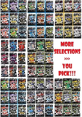 NASCAR AUTHENTICS VARIOUS Cars & Waves 1:64 (SHIP In BOX) (YOU PICK !!!) (NEW) • $8.88