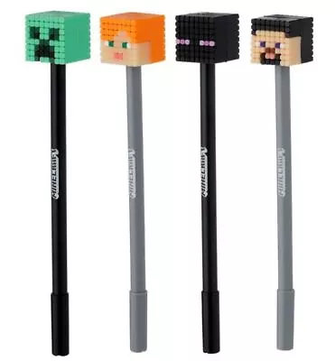 £3.95 • Buy Minecraft Fine Tip Pen Black Ink Back To School Novelty Party Bag Stocking Gift