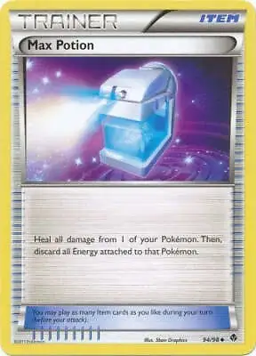 Pokemon Emerging Powers Uncommon Card - Max Potion 94/98 • $1.19