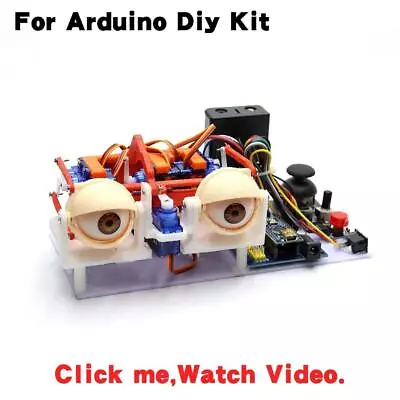 Animatronic Eyes Kit For Arduino Bionic Robot SG90 Servo Joystick Control STEM • $114.99