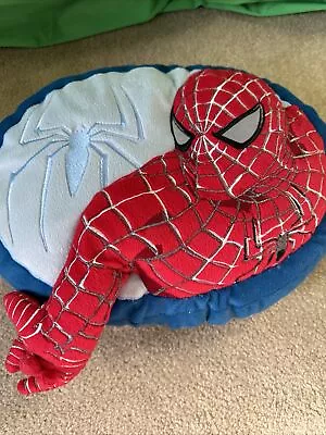 Marvel Spider-man Spiderman 3-d Oval Plush Throw Decor Pillow 10  X 15  • $24.99