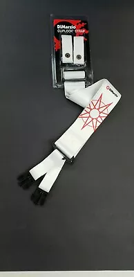 $19.95 • Buy Dimarzio Jim Root Slipknot Short Cliplock Guitar Strap White 2   Wide Dd2249s