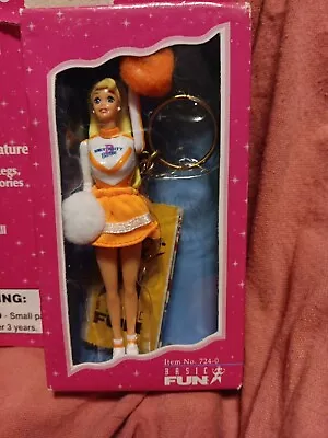 $10 • Buy Basic Fun Barbie Key Chain University Barbie  7240 Vintage NIB 1998 As Is
