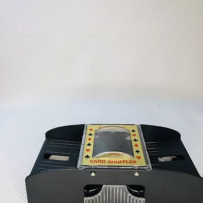 Automatic Card Shuffler (1-2 Deck) Battery Operated Electric Card Shuffler Mach • $13