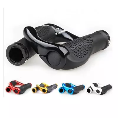 Carbon Handlebar Cycling Mountain Bike Lock-on Handlebar Cover Handle Bar End` • $9.49