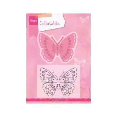 Marianne Design Cutting Dies & Clear Stamps - Tiny's Butterfly 1 COL1317 • £5.99