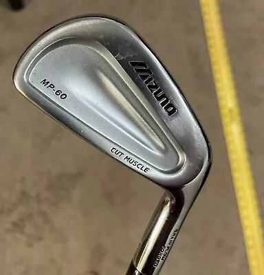 Mizuno MP-60 Cut Muscle Single 6 Iron/Dynamic Gold S300 Steel/Right Hand • $35