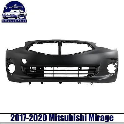 New Front Bumper Cover Primed For 2017-2020 Mitsubishi Mirage 6400H293-PFM • $328.06