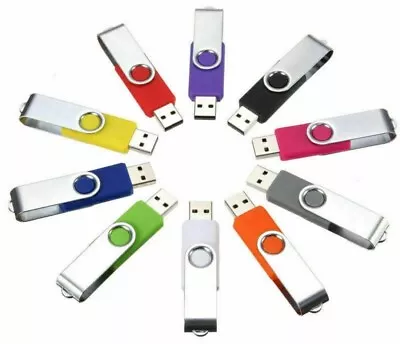 *UK* JOBLOT 10x 32gb USB Swivel Pen Drives Memory Stick Thumb Flash Jump Key • £39.99