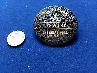 Isle Of Man International Air Rally Original Vintage 1966 Steward Badge. • £1.50