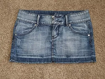 Guess Jeans Micro Mini Skirt  Size 26 Very Good Condition • $23.99