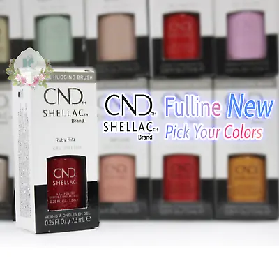 CND Shellac UV Gel Polish 0.25 Oz - Fulline Part 1 *Pick Any* • $16.99