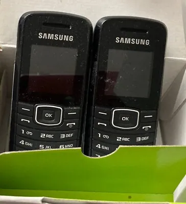 Samsung GT E1080i - Black Mobile Phone X2 • £18