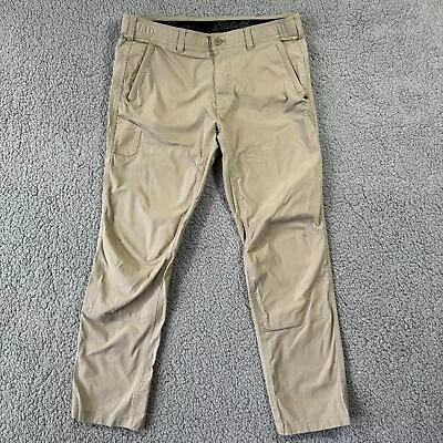 Eddie Bauer First Ascent Pants Mens 36x34 Beige Hiking Outdoor • $28.75