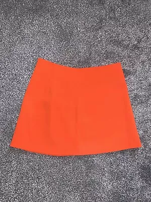 Women’s Orange Mini Skirt Zara Size S • £8