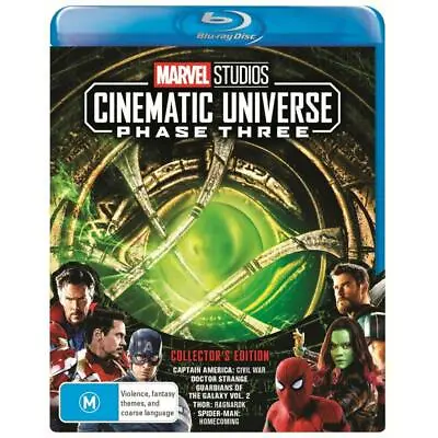 Marvel Cinematic Universe Phase 3 Part 1 : NEW Blu-Ray • £39.67
