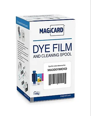 Genuine Magicard MA300YMCKO Full Color Ribbon Enduro Rio Pro - 300 Print - New • $65.99