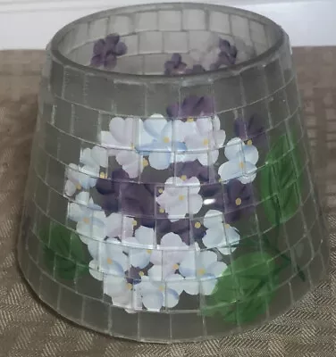 Vintage YANKEE CANDLE  SHADE Mosaic  Gorgeous.  Medium Or Large Jar Candle • $8
