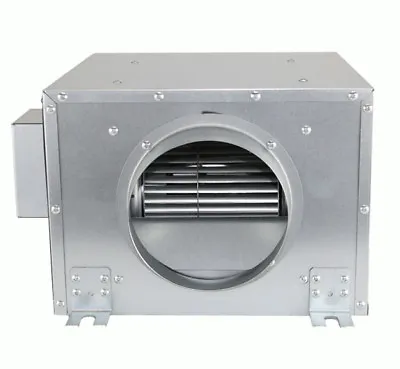 Hydroponics Silent 10  Inch 250mm 920m3/h Grow Room Acoustic Box Extractor Fan • £160