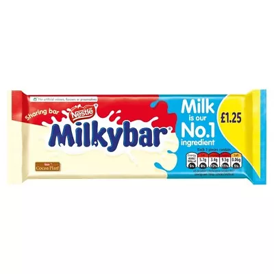 £17.49 • Buy Box Of 14 Milky Bar White Chocolate Sharing Block 90g  Tracked Delivery