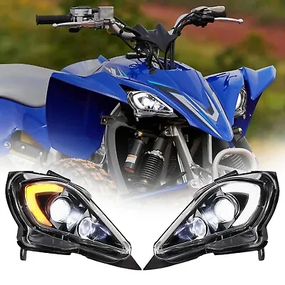 ATV SXS LED Headlight Assembly Kit For Yamaha YFZ450 YFZ450R YFZ450X Accessories • $154.42