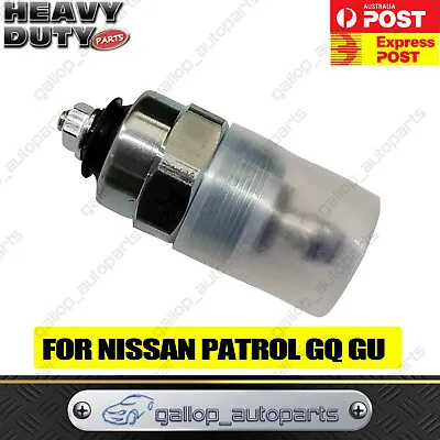 12v Stop Solenoid Fit Zexel Injector Pump For Nissan Patrol GQ GU Navara D22 • $75