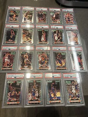 1992-93 Stadium Club Basketball Beam Team Members Only GRADED NEAR SET 19/21 NBA • $699.99