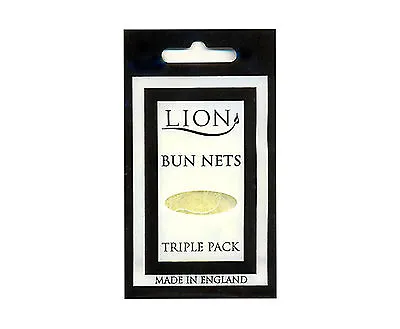 BUN NETS X 3 A Triple Pack Lion Haircare Best Quality ALL 7 COLOURS. • £1.75