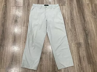 Oakley Pants Mens 36x30 Gray Golf Performance Chino Stretch Lightweight • $18.99