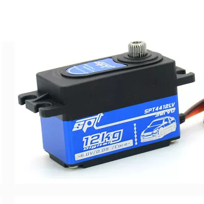 SPT 4412LV 120 12kg Metal Gear Standard Short Body Low Profile Digital Servo RC • $15.64