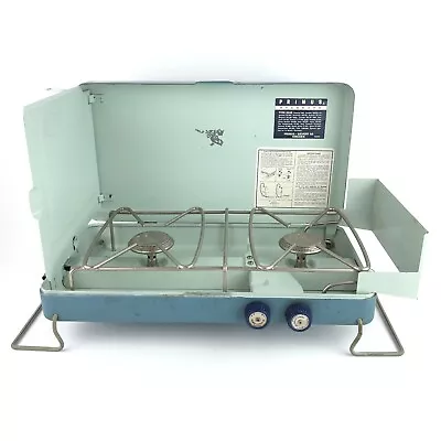 Vintage Primus Camp Stove 2048 Double Burner No Hose Made In Sweden For Parts • $60