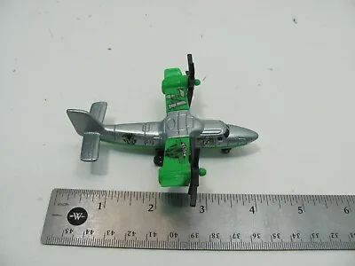 Matchbox Toy Air Plane XO471 2011 Gray & Green Military 1952 M • $4