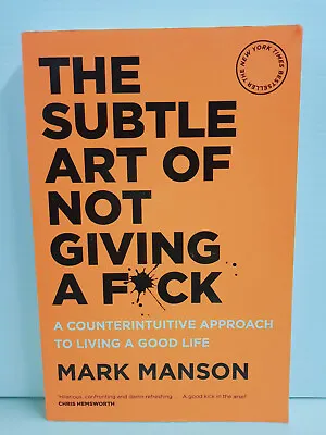 $16.62 • Buy The Subtle Art Of Not Giving A F*ck By Mark Manson Paperback