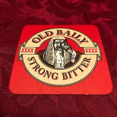 Breweriana - Mansfield Brewery - Old Baily - Xxxx Strong Bitter - Beer Mat - T12 • £1.45