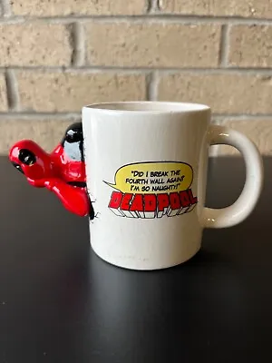 Rare. DEADPOOL Did I Break The Fourth Wall Again? Marvel Coffee Mug • $14.99