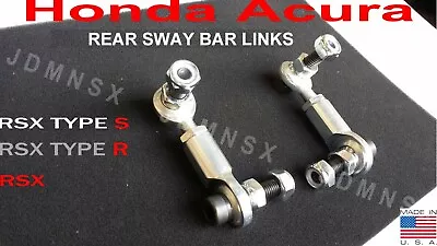 Acura RSX REAR Adjustable Sway Bar End Links DC5 Type R S 02 03 04 05 06 Honda • $85