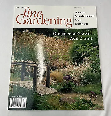 $8.81 • Buy Fine Gardening Magazine September / October 2000 / Ornamental Grass / Viburnums