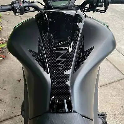 Tank Pad Motorcycle Sticker Resin 3D Compatible With Kawasaki Z1000 2010-2020 • $30.21