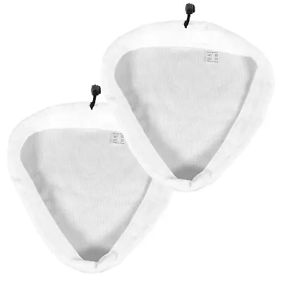 2 X Cloths Covers Pads Fit Wolf 1500W Super H2OT 10 In 1 Steam Cleaner • £6.99